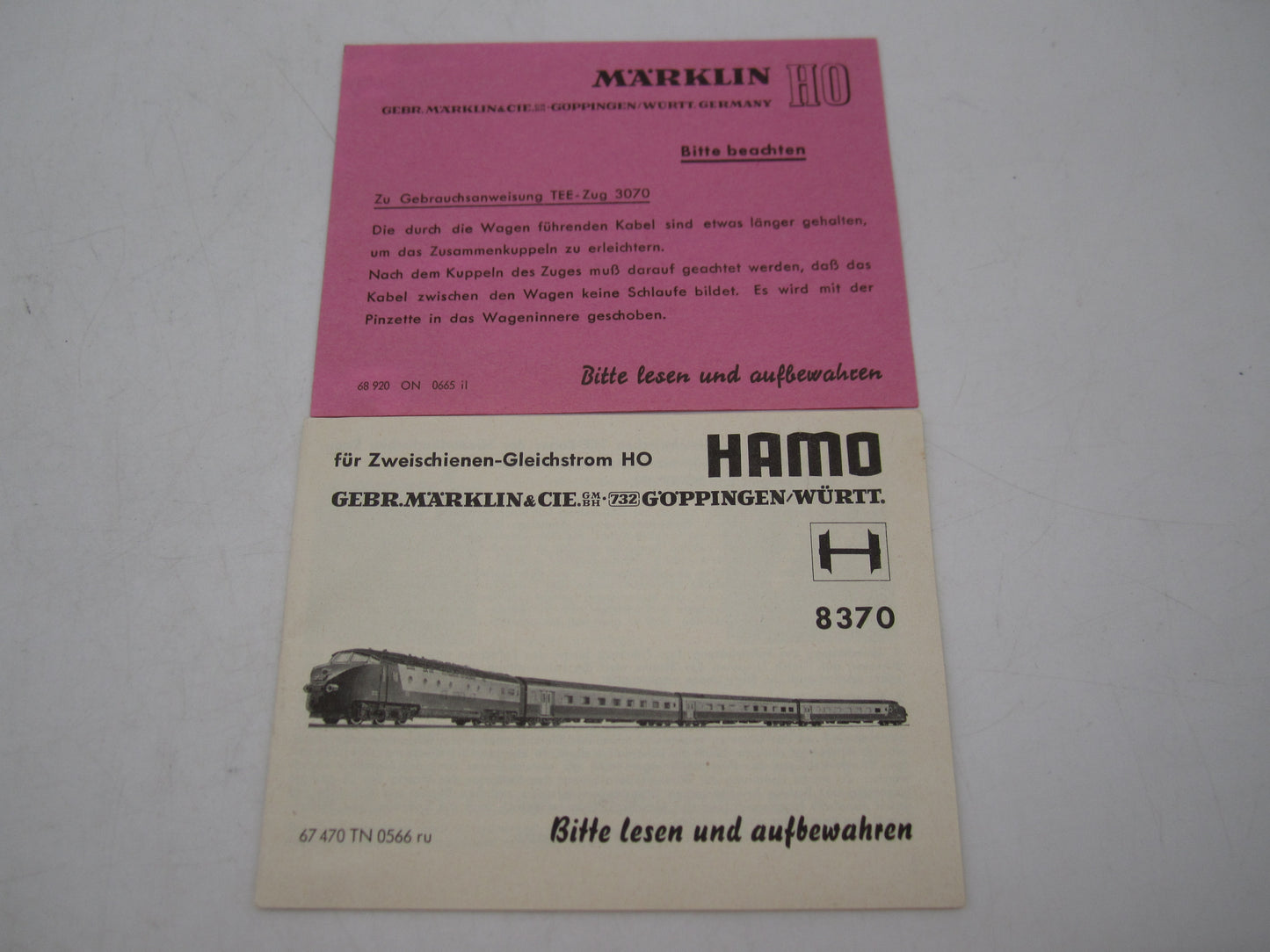 Märklin Hamo H0 - 8370 - 3-delige RAm TEE van de SBB-CFF/NS - Gelijkstroom