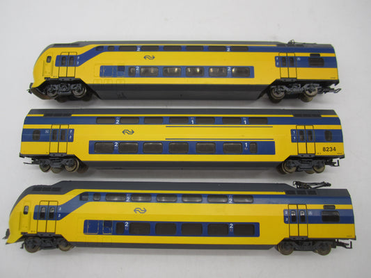Lima H0 - 149857S - 3-delige dubbeldekker IRM van de NS