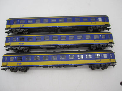 Märklin H0 - 42903 - 3-delige ICK rijtuigen set van de NS