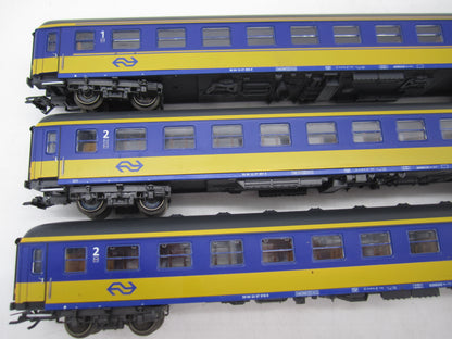 Märklin H0 - 42903 - 3-delige ICK rijtuigen set van de NS