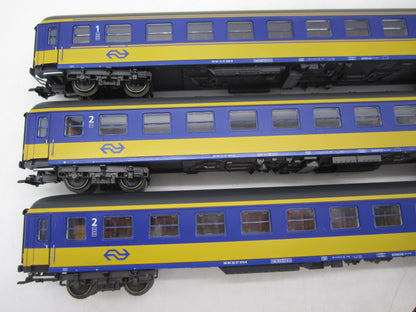 Märklin H0 - 42903 - 3-delige ICK rijtuigen set van de NS