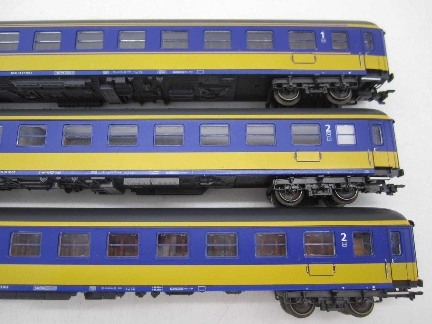 Märklin H0 - 42903 - 3-delige ICK rijtuigen set van de NS