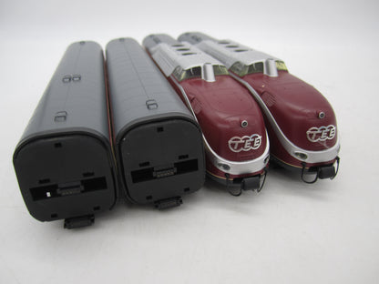Märklin H0 - 37605 - 4-delig dieseltreinstel VT11.5 TEE van de DB - FX/Sound