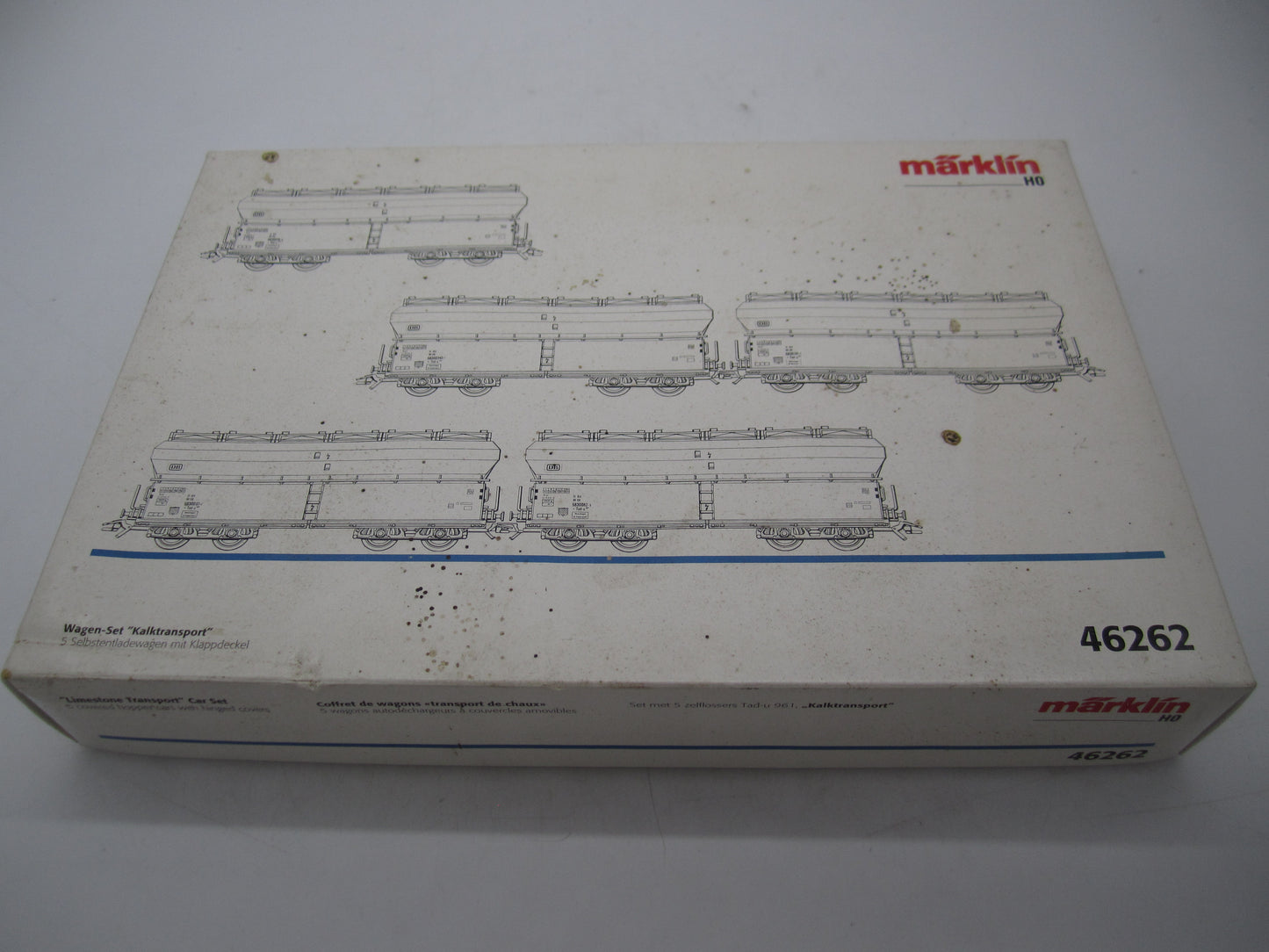 Märklin H0 - 46262 - 5-delige set 'Kalktransport' van de DB