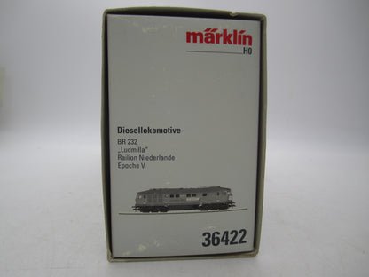 Märklin H0 - 36422 - Dieselloc, RN 232 "Ludmilla" van Railion Nederland - Digitaal