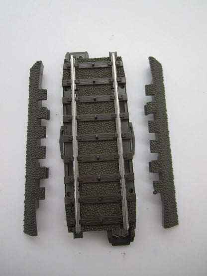 Märklin H0 - 24071 - C-Rail recht passtukje 70,8 mm, met afneembare bedding