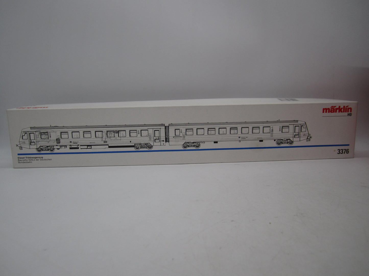 Märklin H0 - 3376 - Tweedelig treinstel BR 628 van de DB - Analoog