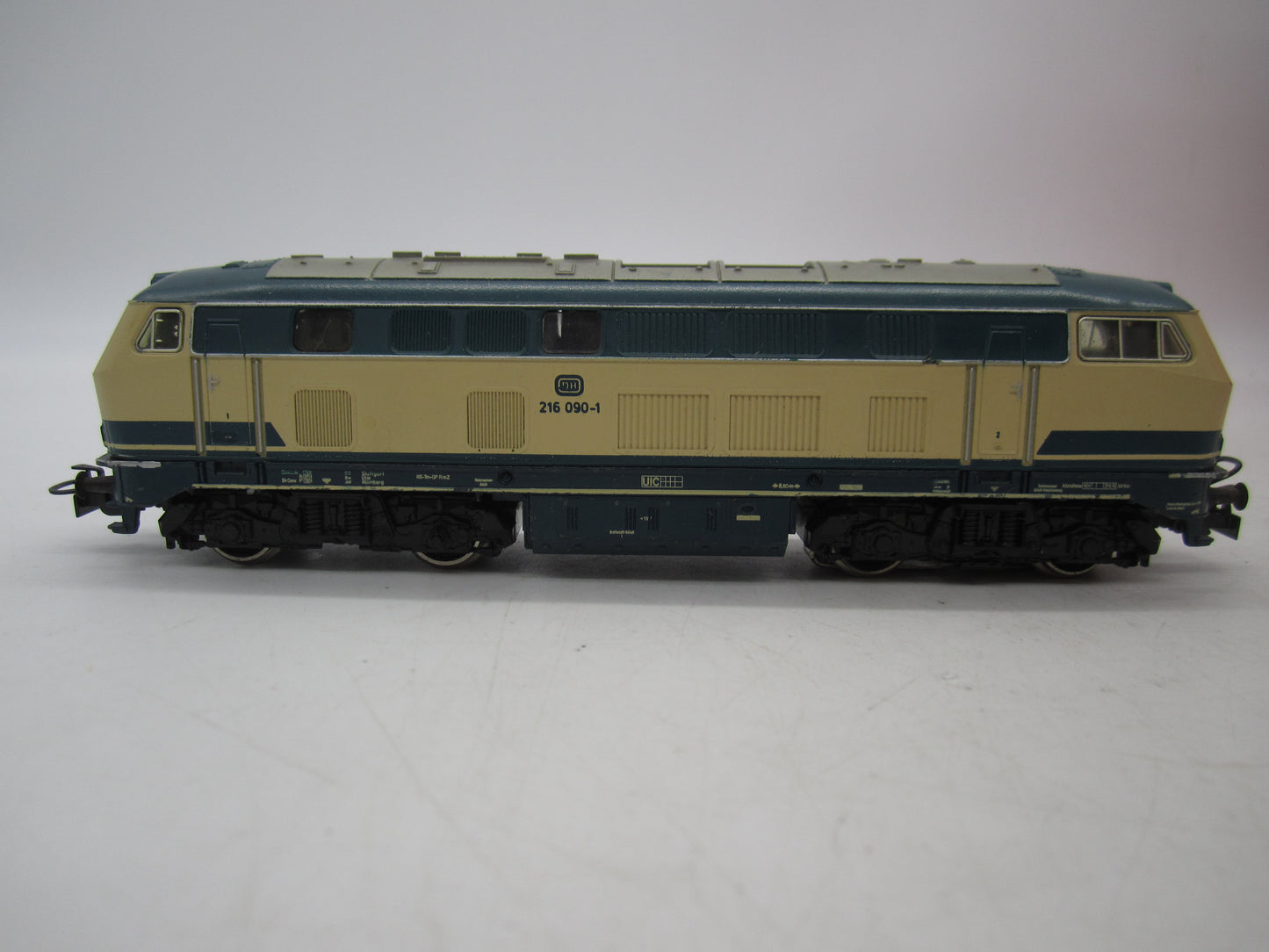 Märklin H0 - 3074 - Dieselloc, BR 216 van de DB - Analoog