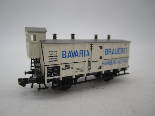 Minitrix N - 13434 - Bierwagen "Bavaria Brauerei" van de Puisische Eisenbahn