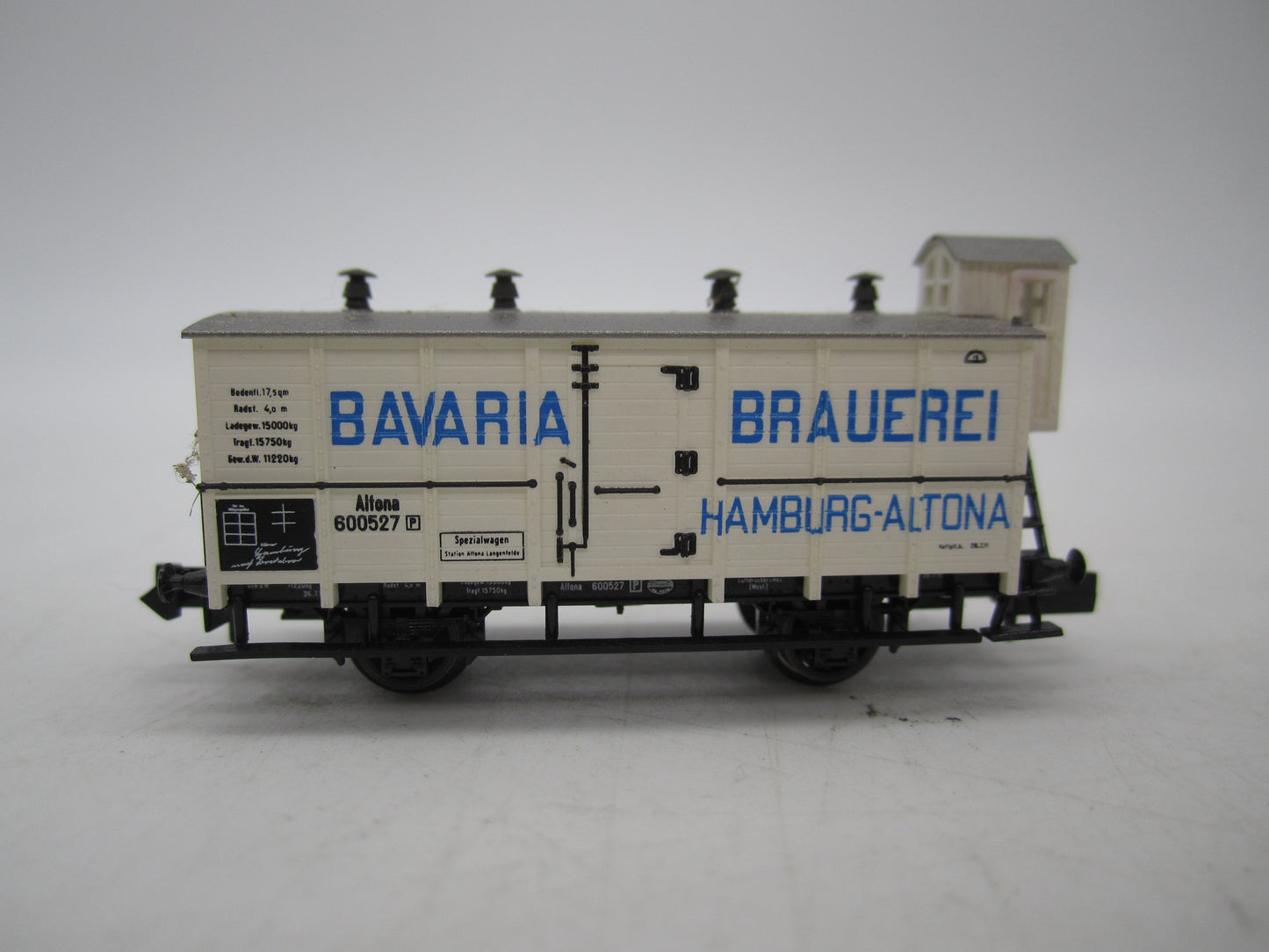 Minitrix N - 13434 - Bierwagen "Bavaria Brauerei" van de Puisische Eisenbahn