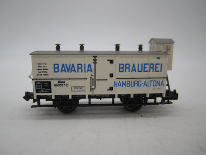 Minitrix N - 13434 - Bierwagen "Bavaria Brauerei" van de Puisische Eisenbahn