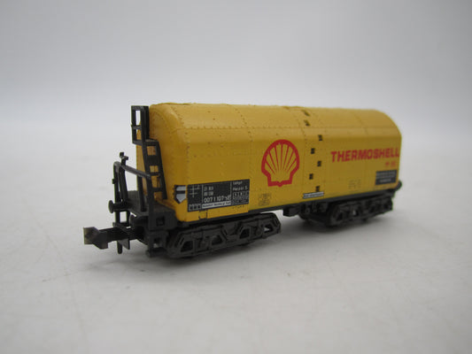 Minitrix N - 3591 - Ketelwagen "Thermoshell" van de DB