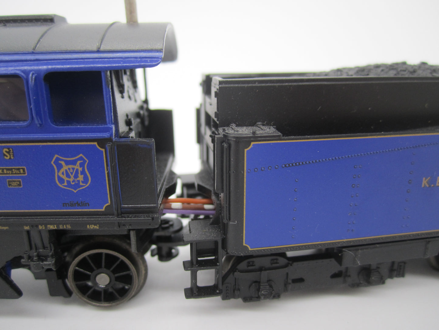 Märklin H0 - 37186 - Stoomloc met tender, S 3/6  van de K.Bay.St.B.