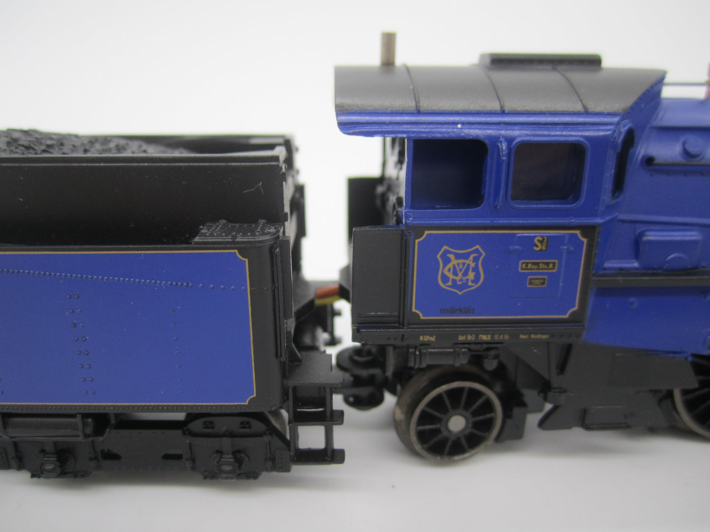 Märklin H0 - 37186 - Stoomloc met tender, S 3/6  van de K.Bay.St.B.