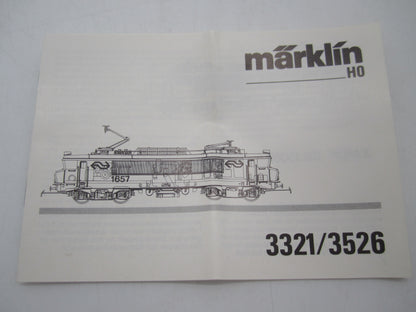 Märklin H0 - 3526 - E-loc, Serie 1600 van de NS - Analoog