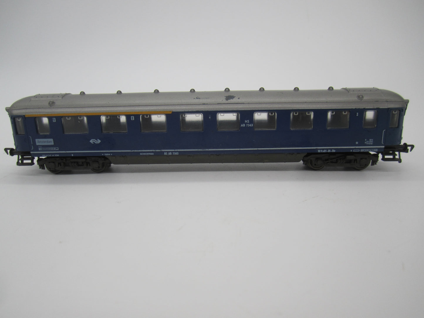 Fleischmann H0 - 5154 - Personenrijtuig "Plan D" 1e/2e klas van de NS