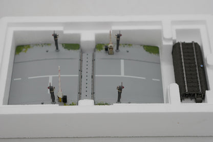 Märklin H0 - 74924 - Vollautomatische spoorweg overweg C-Rail, Start up