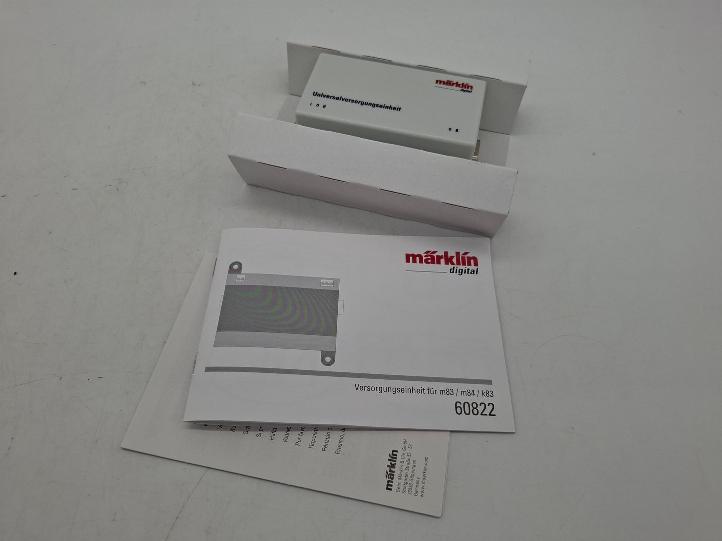 Märklin H0 - 60822 - Universele voeding k83, m83 en m84